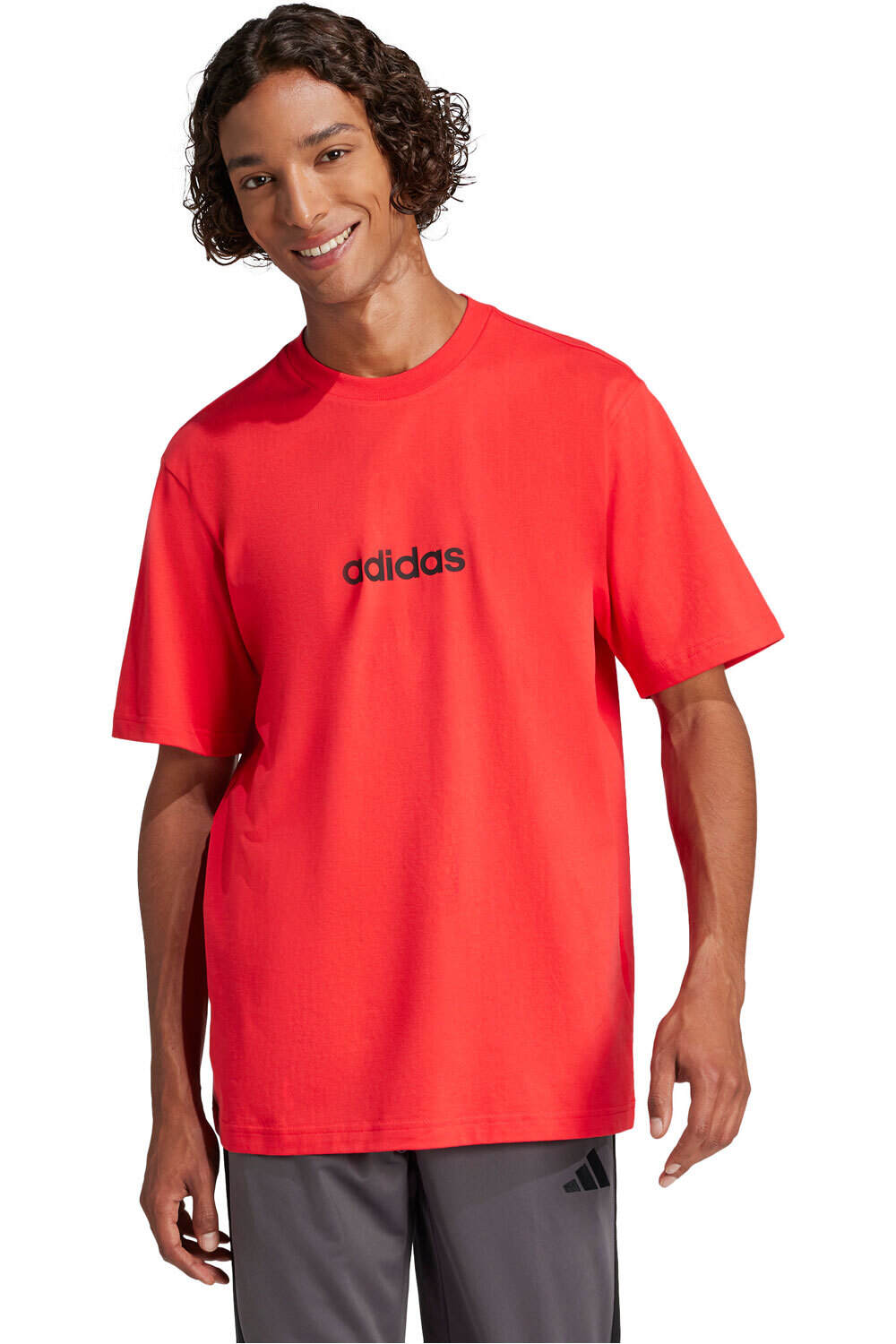 adidas camiseta manga corta hombre _M_ LIN SJ T vista frontal