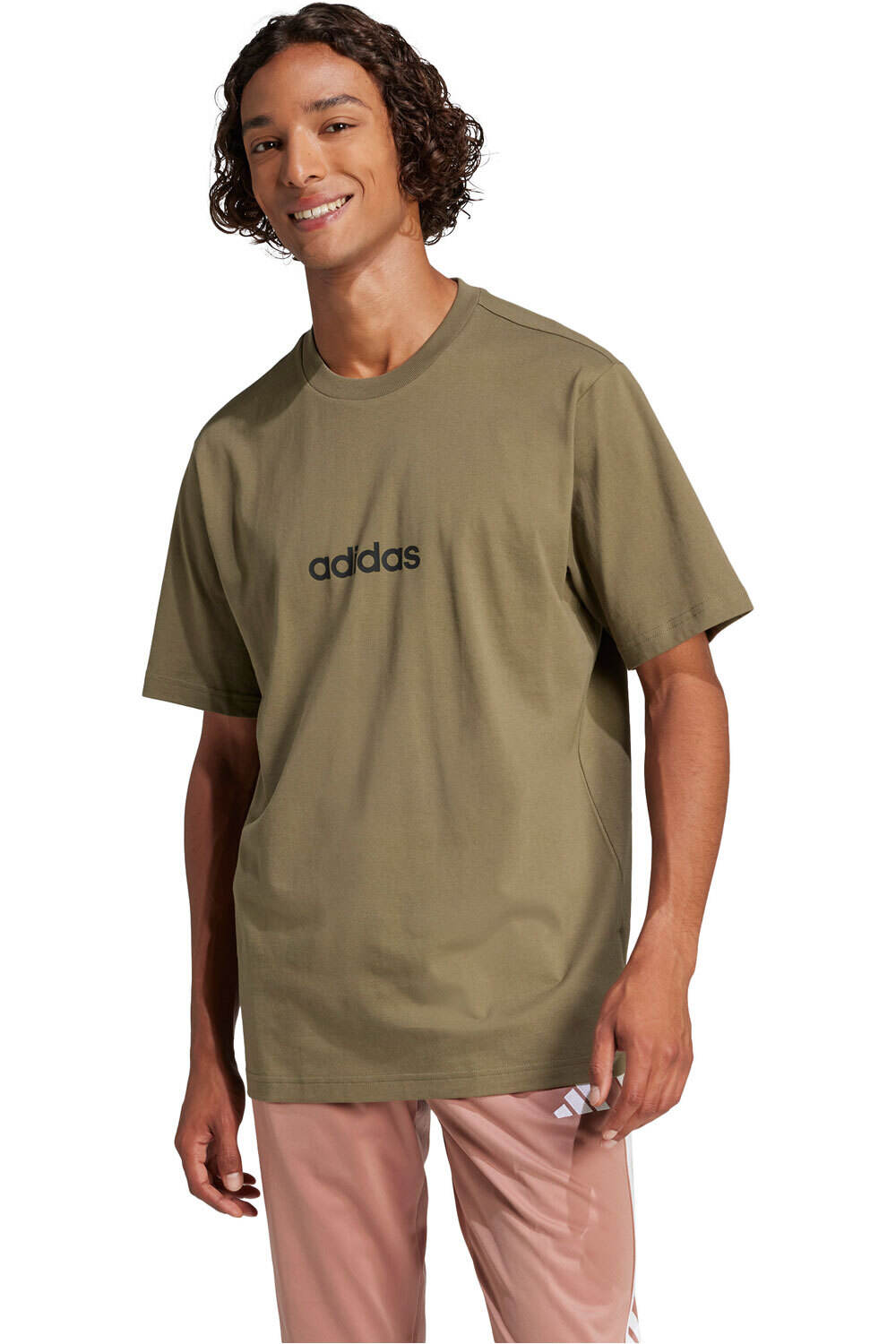 adidas camiseta manga corta hombre _M_ LIN SJ T vista frontal