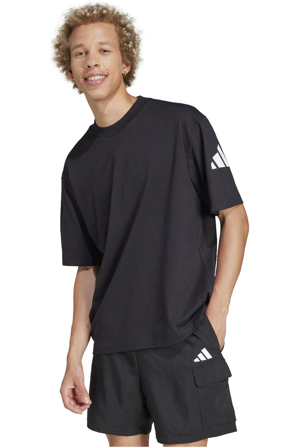 adidas camiseta manga corta hombre M SJ T vista frontal