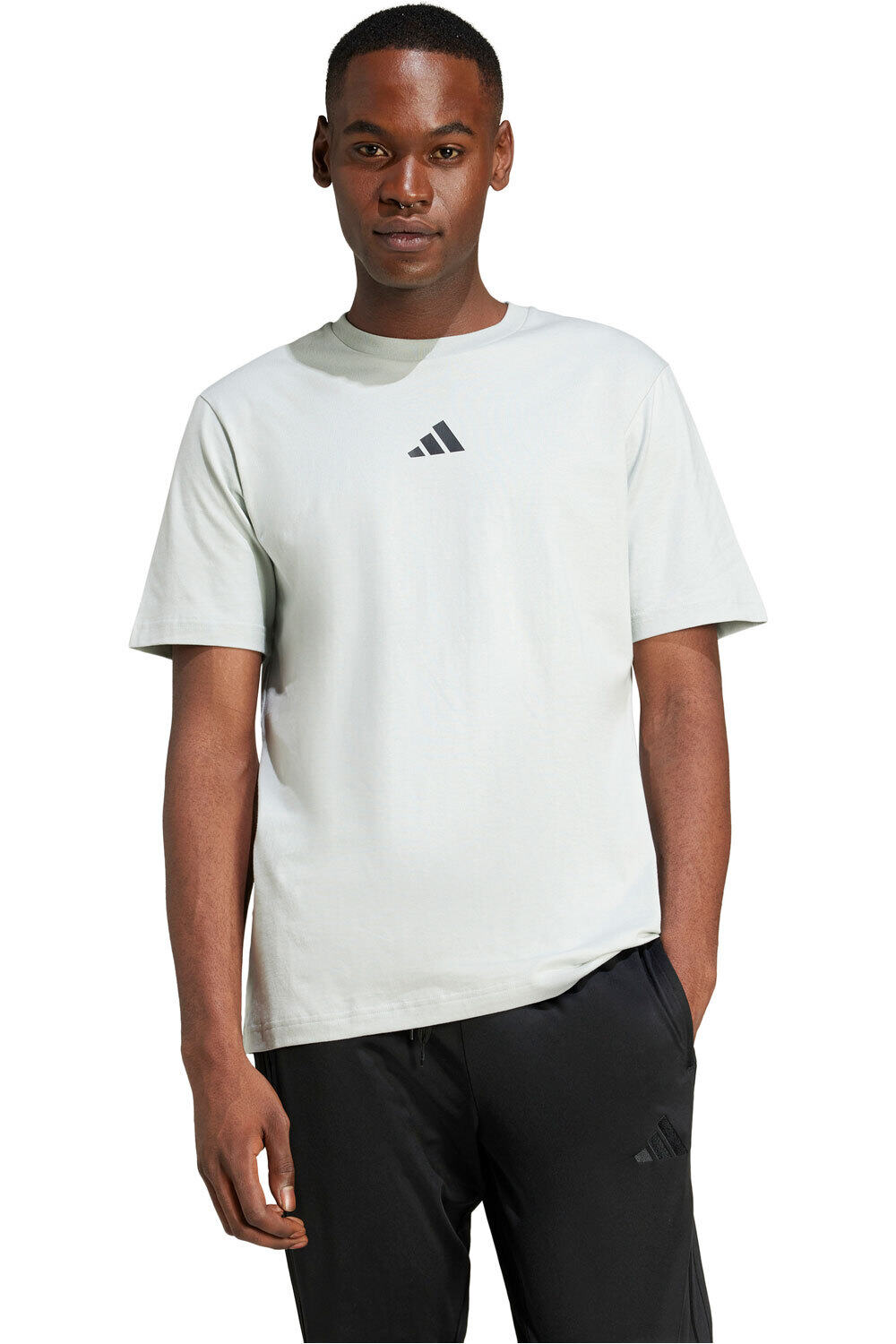 adidas camiseta manga corta hombre M T CE SPACE T vista frontal