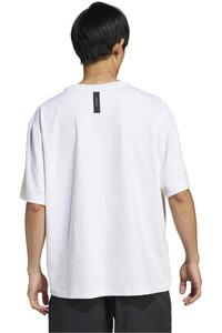 adidas camiseta manga corta hombre M Z.N.E. TEE LO vista trasera