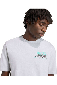 adidas camiseta manga corta hombre MERCEDES-AMG PETRONAS F1 GRAPHIC TEE vista detalle
