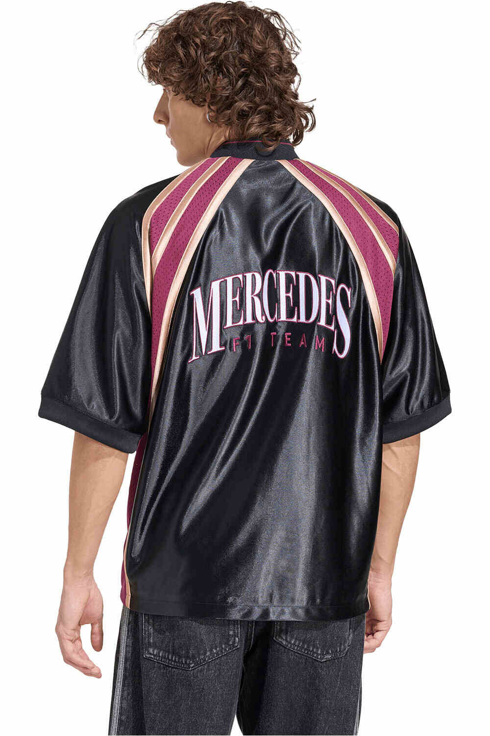 adidas camiseta manga corta hombre MERCEDES AMG PETRONAS F1 LAS VEGAS vista trasera