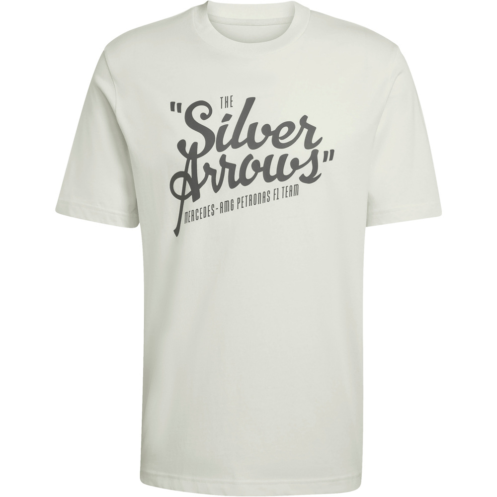 adidas camiseta manga corta hombre MERCEDES-AMG PETRONAS F1 SILVER ARROW 04