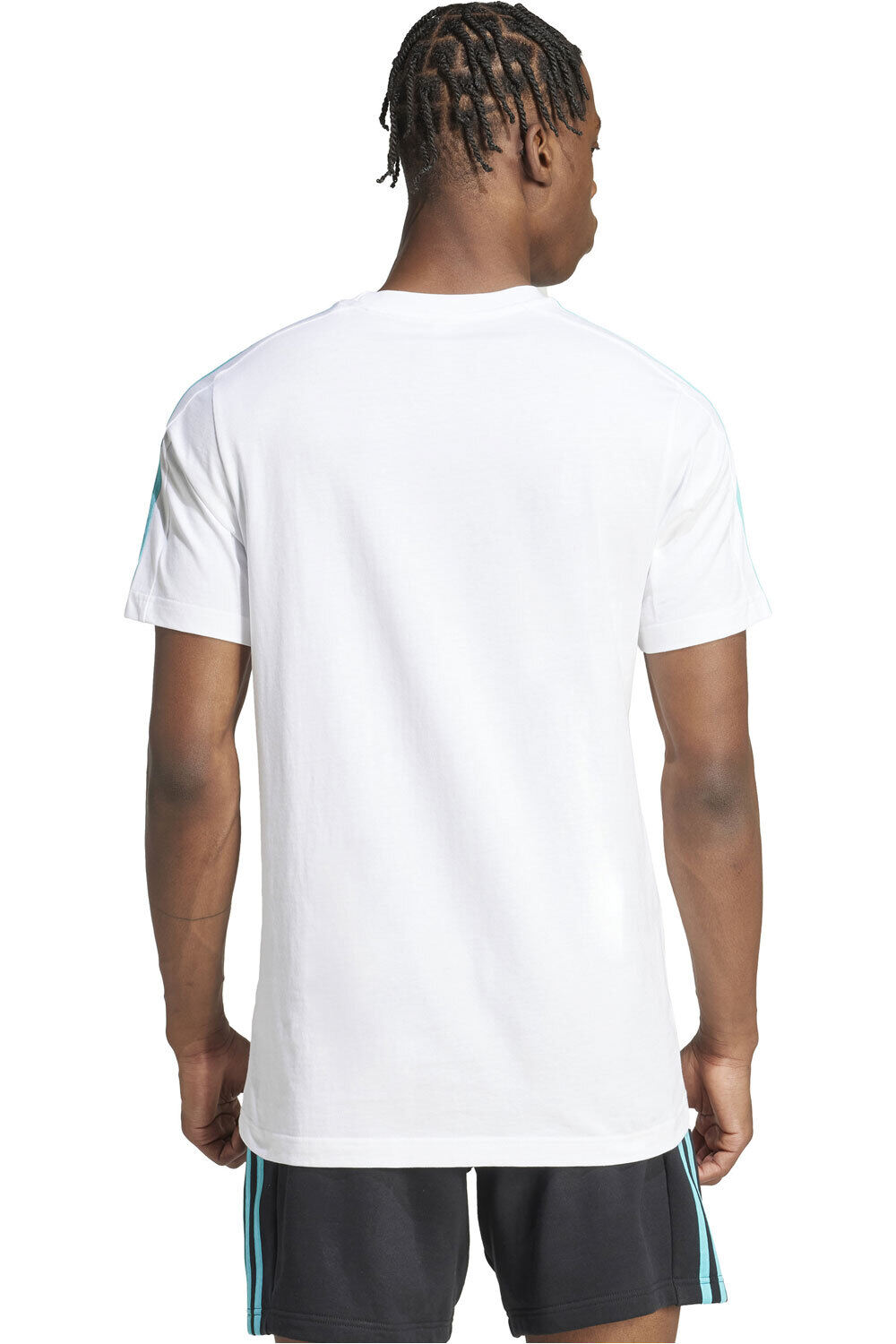 adidas camiseta manga corta hombre MERCEDES AMG PETRONAS F1 TEAM DNA vista trasera