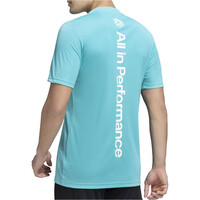 adidas camiseta manga corta hombre MERCEDES-AMG PETRONAS F1 TEAM WINNER vista trasera