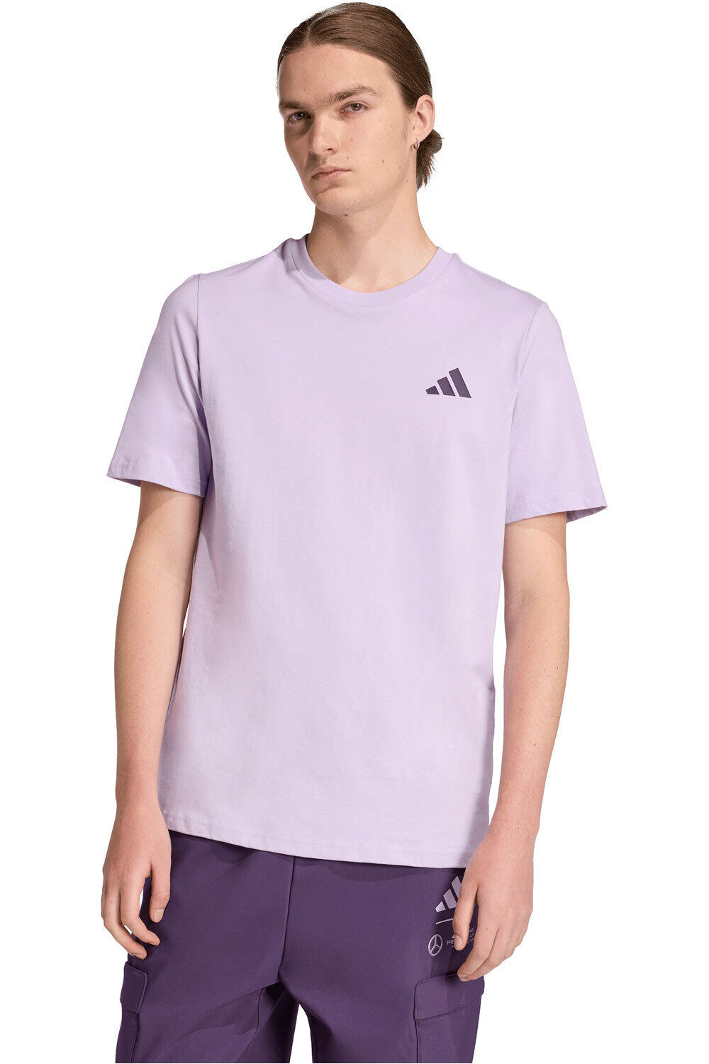 adidas camiseta manga corta hombre MERCEDES-AMG PETRONAS F1 vista frontal