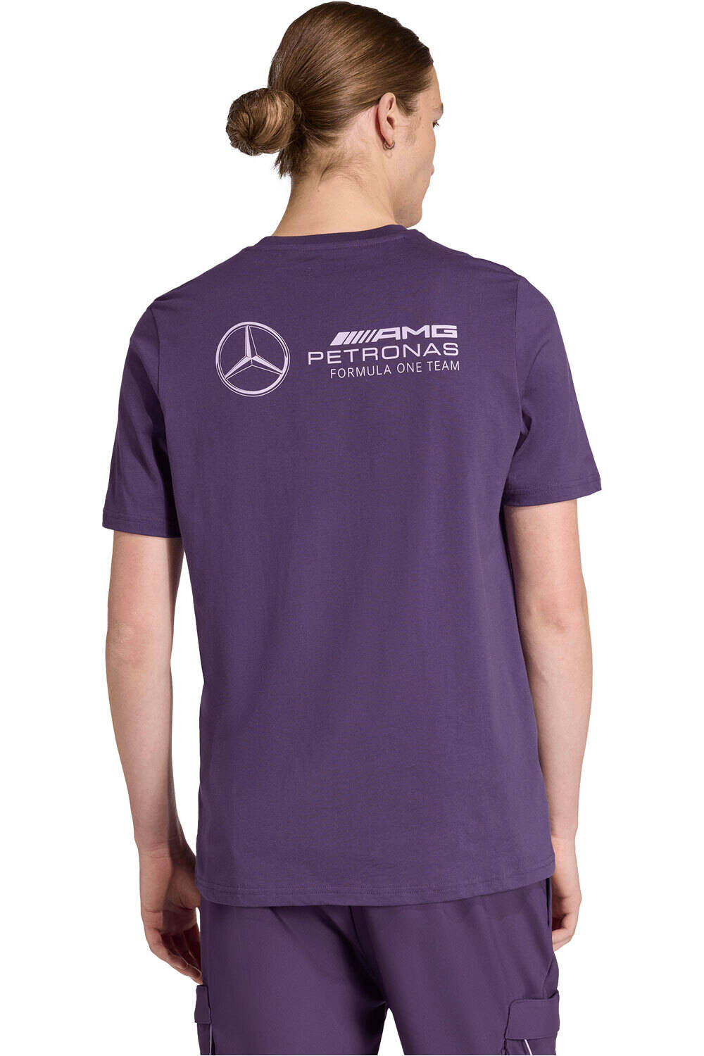 adidas camiseta manga corta hombre MERCEDES-AMG PETRONAS F1 vista trasera