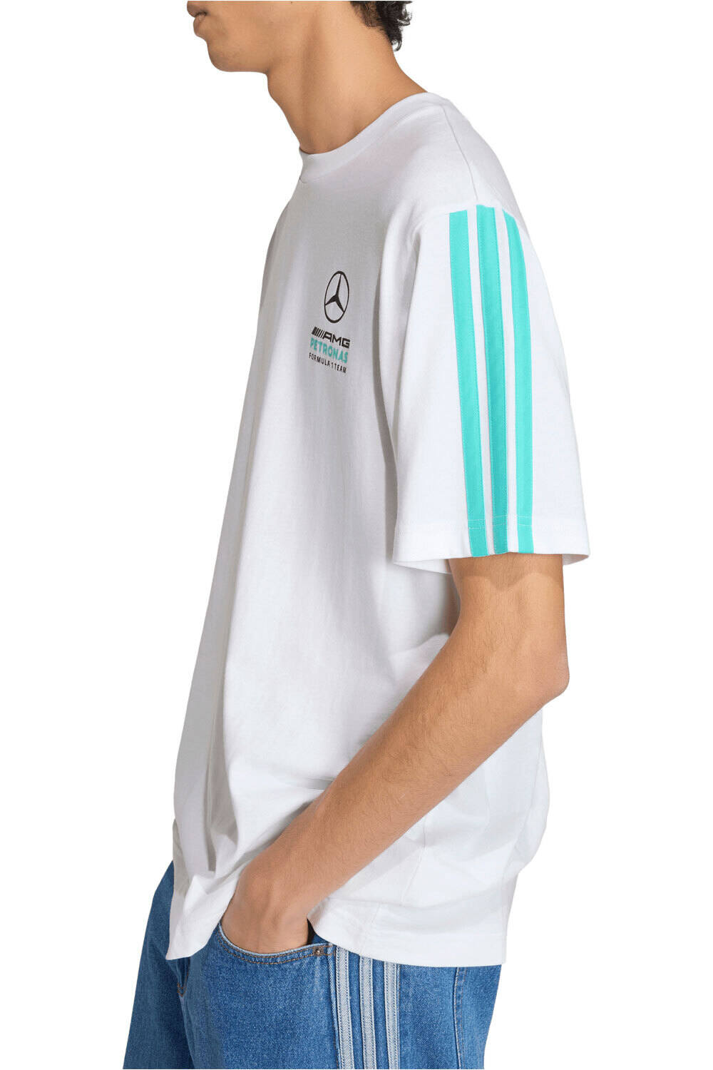 adidas camiseta manga corta hombre MERCEDES-AMG PETRONAS FRMULA 1 DNA 04