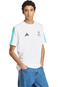 adidas camiseta manga corta hombre MERCEDES-AMG PETRONAS FRMULA 1 DNA vista detalle