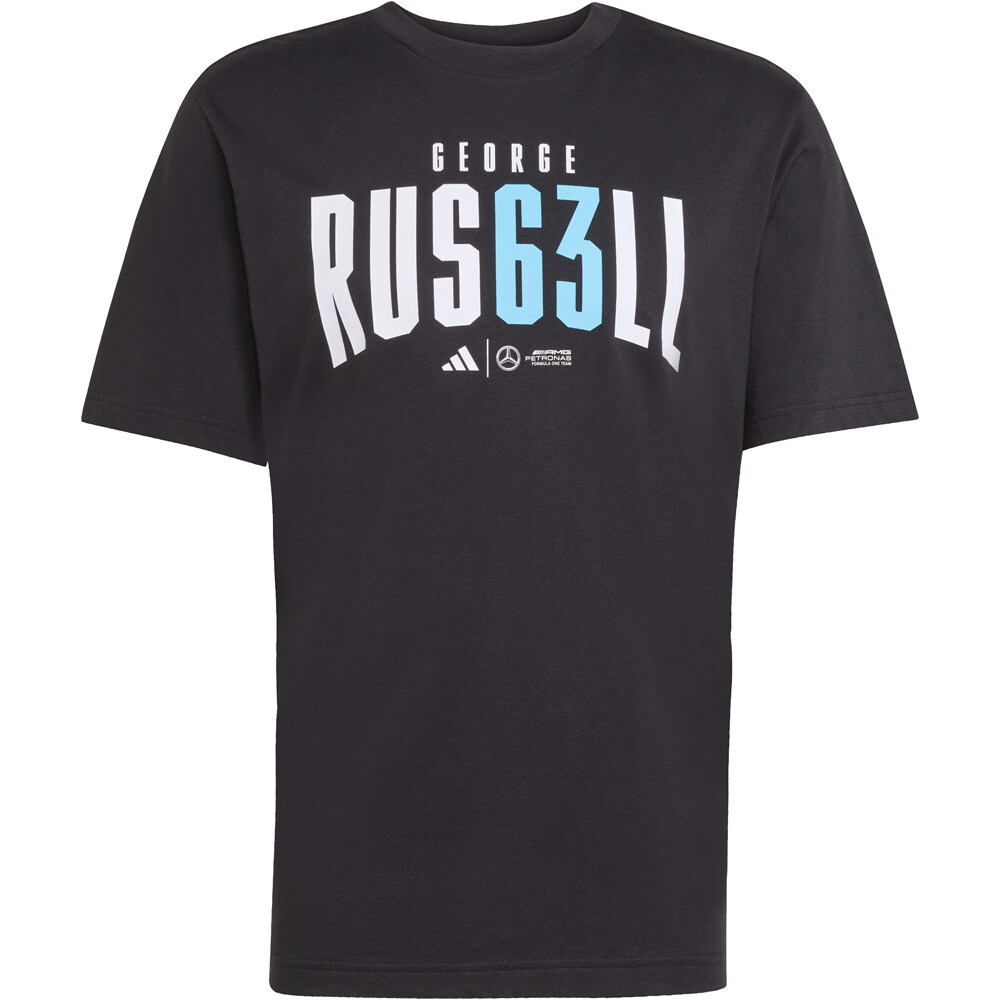 adidas camiseta manga corta hombre MERCEDES AMG PETRONAS GEORGE RUSSELL 05