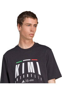 adidas camiseta manga corta hombre MERCEDES F1 ANTONELLI vista detalle