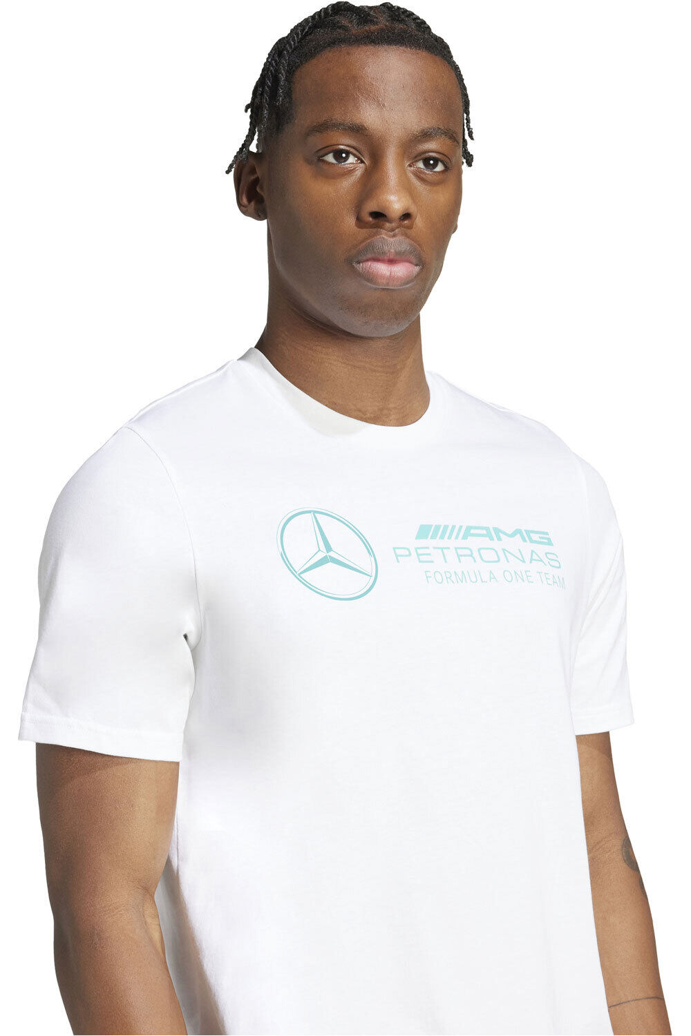adidas camiseta manga corta hombre MERCEDES F1 TEAM DNA GRAPHIC 03