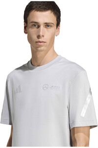 adidas camiseta manga corta hombre MERCEDES F1 TEAM SILVER ARROWS 03