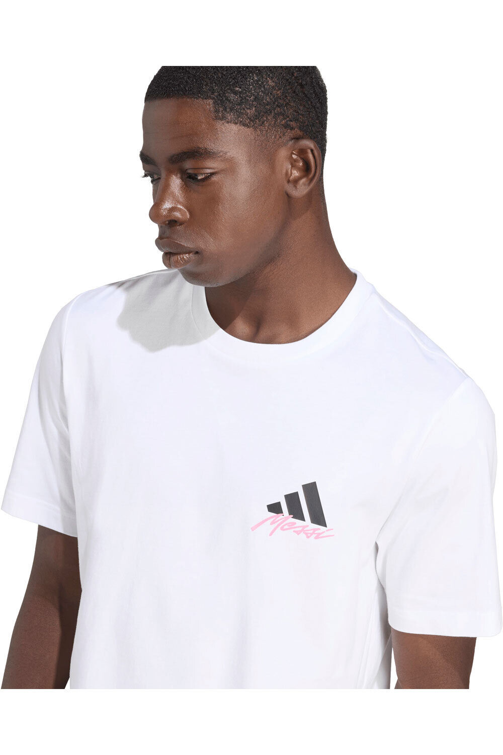 adidas camiseta manga corta hombre MESSI ICON GRAPHIC vista detalle