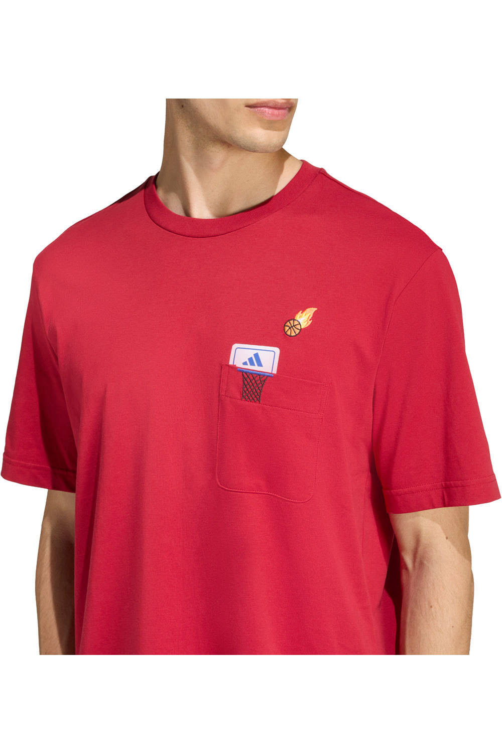 adidas camiseta manga corta hombre MINI EMBROIDERY 03