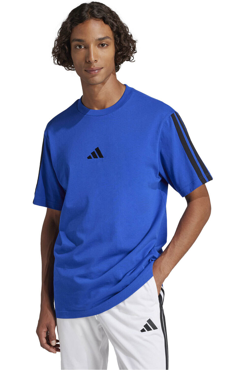 adidas camiseta manga corta hombre _M_M 3S SJ T B vista frontal