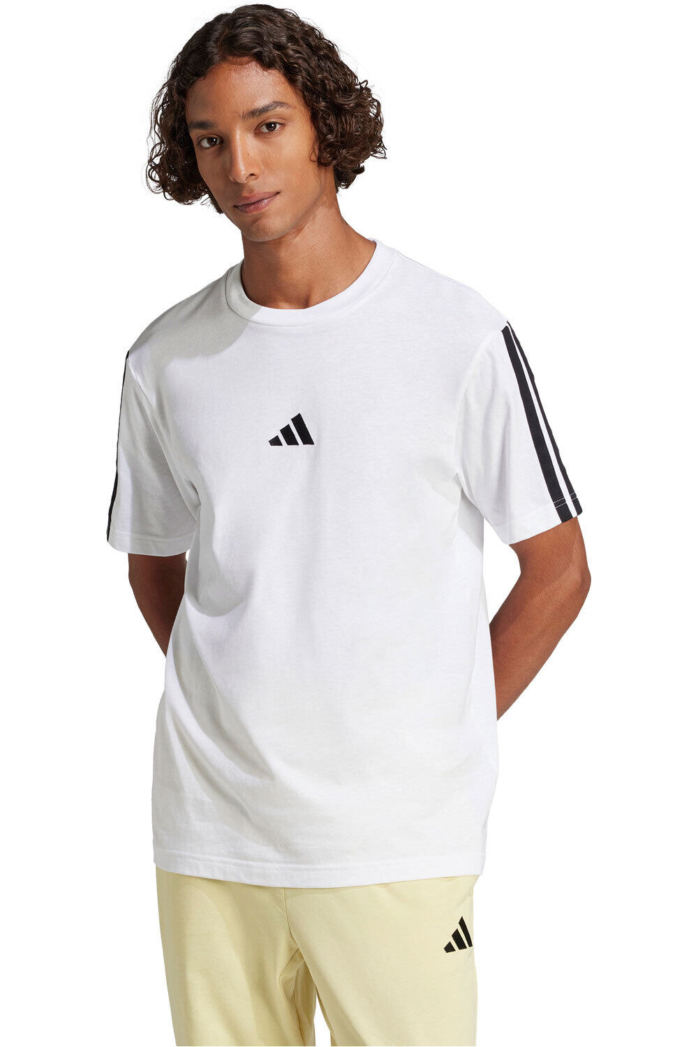 adidas camiseta manga corta hombre _M_M 3S SJ T B vista frontal