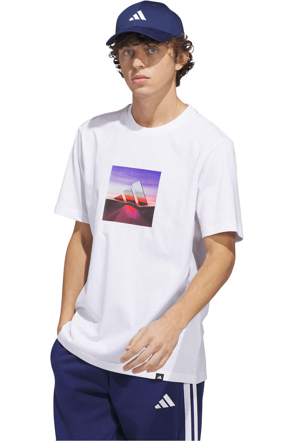 adidas camiseta manga corta hombre _M_M PHOTORL 3B T vista frontal