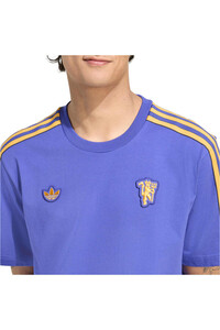 adidas camiseta manga corta hombre MUFC ICON TEE vista detalle