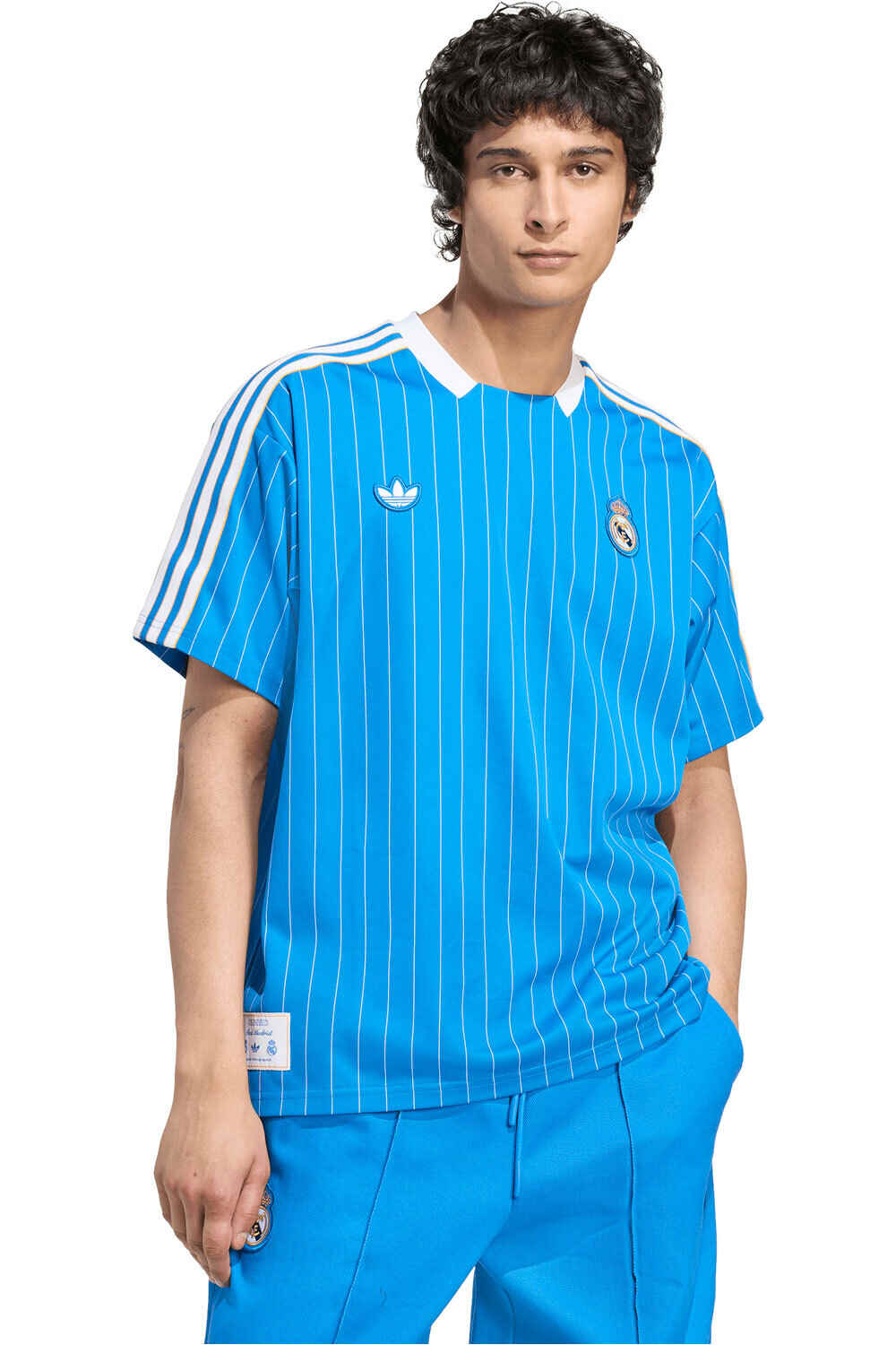 adidas camiseta manga corta hombre REAL ICON JSY vista frontal