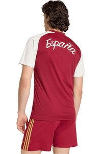 adidas camiseta manga corta hombre RFEF A PRESHI vista trasera