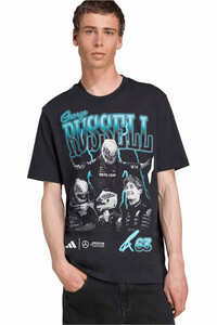 adidas camiseta manga corta hombre RUSSELL GRAPHIC TEE vista detalle