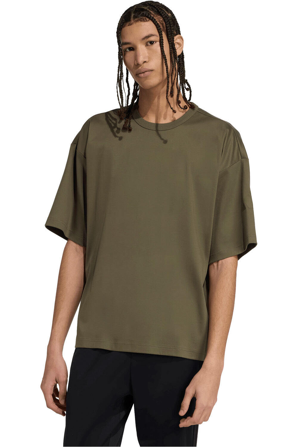 adidas camiseta manga corta hombre SOFT LUX vista frontal