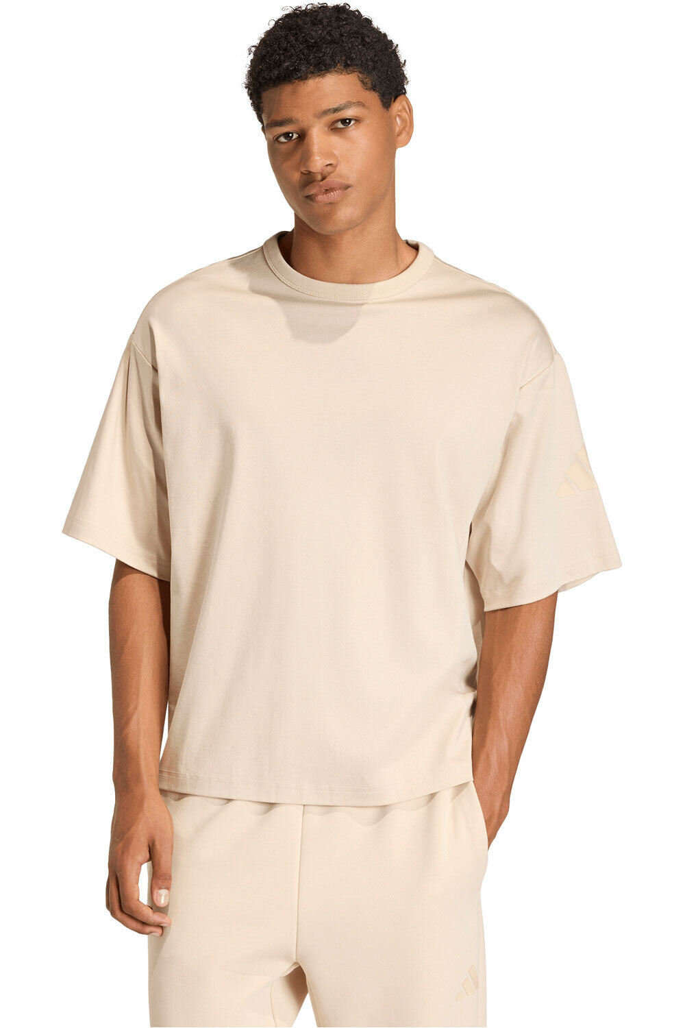 adidas camiseta manga corta hombre SOFT LUX vista frontal