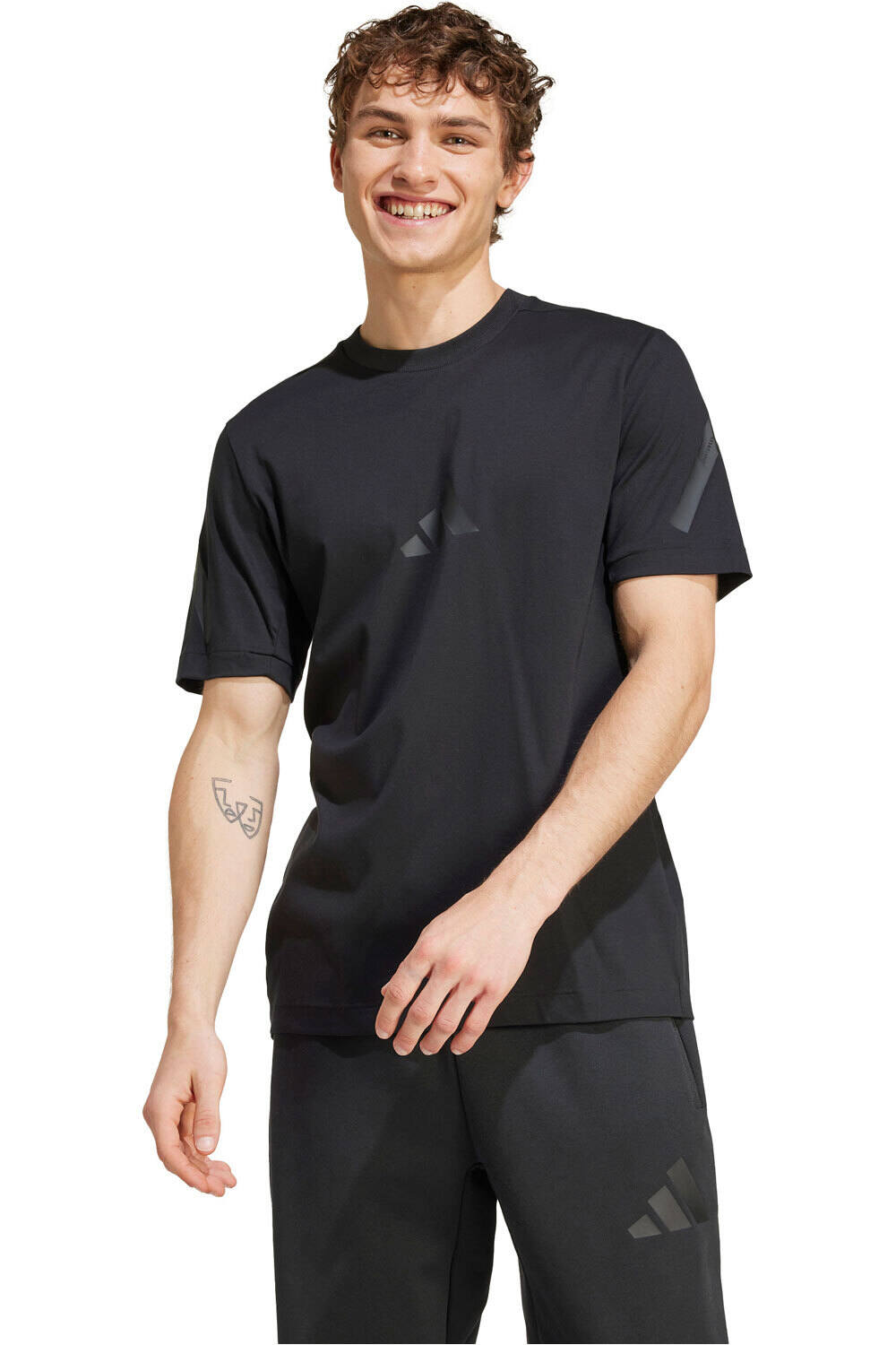 adidas camiseta manga corta hombre Z.N.E. vista frontal