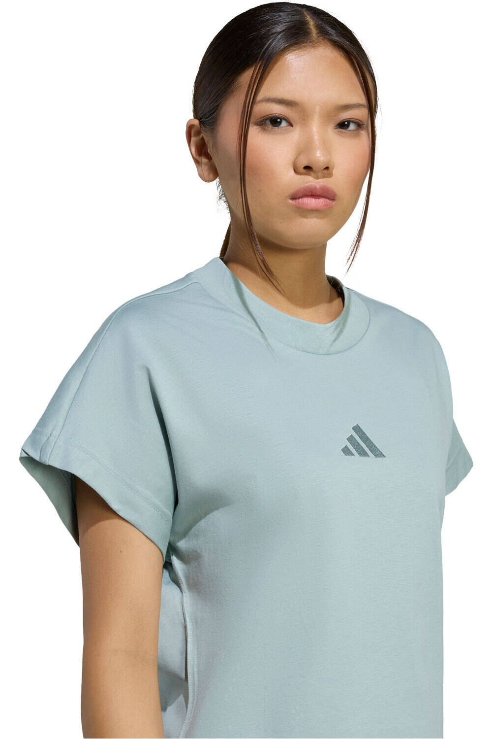 adidas camiseta manga corta mujer ALL SZN vista detalle