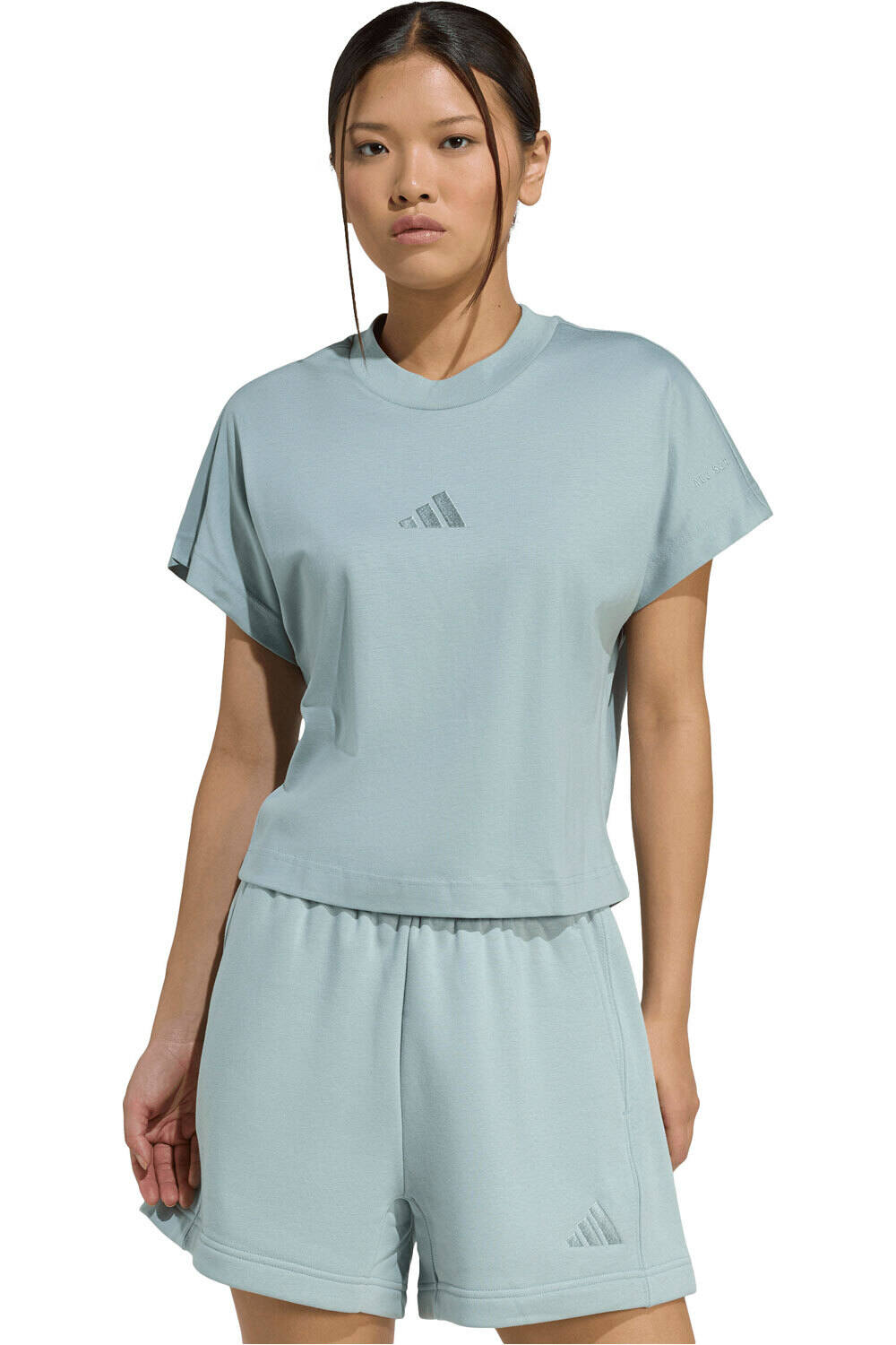 adidas camiseta manga corta mujer ALL SZN vista frontal