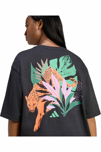 adidas camiseta manga corta mujer ANIMAL PRINT vista detalle