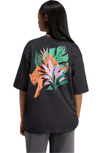 adidas camiseta manga corta mujer ANIMAL PRINT vista trasera