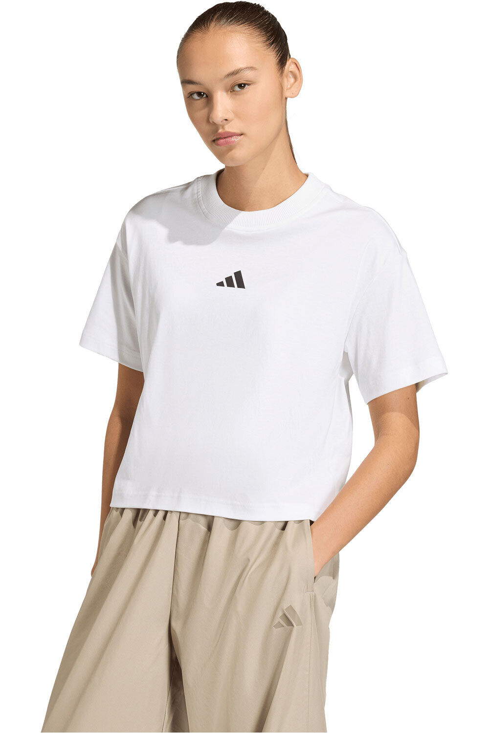 adidas camiseta manga corta mujer CITY TECH vista frontal