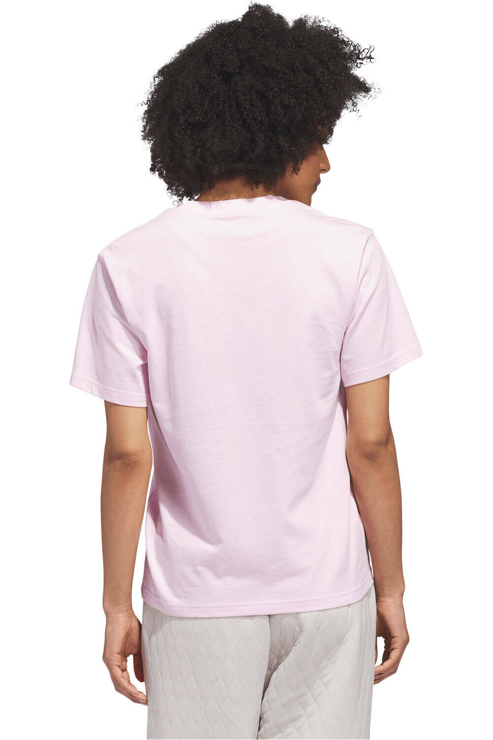 adidas camiseta manga corta mujer CUELLO DE PICO ESTAMPADA SUMMER SLIDE vista trasera