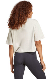 adidas camiseta manga corta mujer ESSENTIALS BIG LOGO BOYFRIEND vista trasera