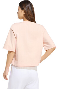 adidas camiseta manga corta mujer ESSENTIALS BIG LOGO BOYFRIEND vista trasera