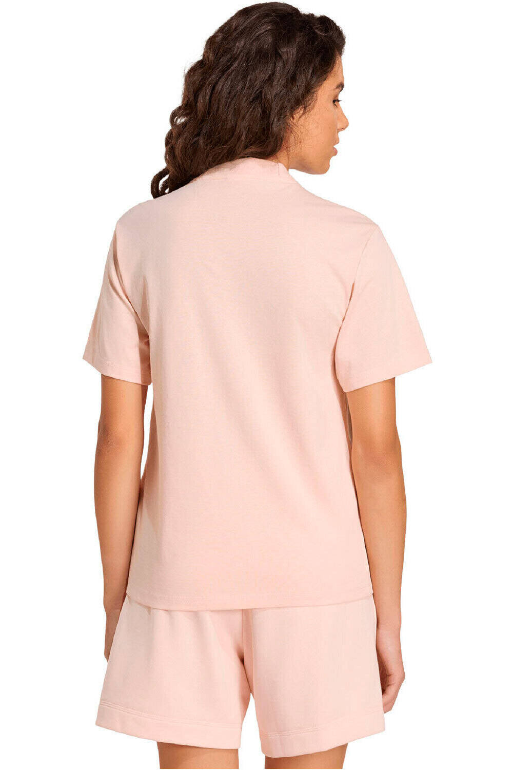adidas camiseta manga corta mujer ESSENTIALS BIG LOGO COTTON vista trasera