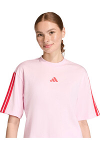 adidas camiseta manga corta mujer ESSENTIALS BOYFRIEND vista detalle