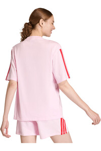 adidas camiseta manga corta mujer ESSENTIALS BOYFRIEND vista trasera