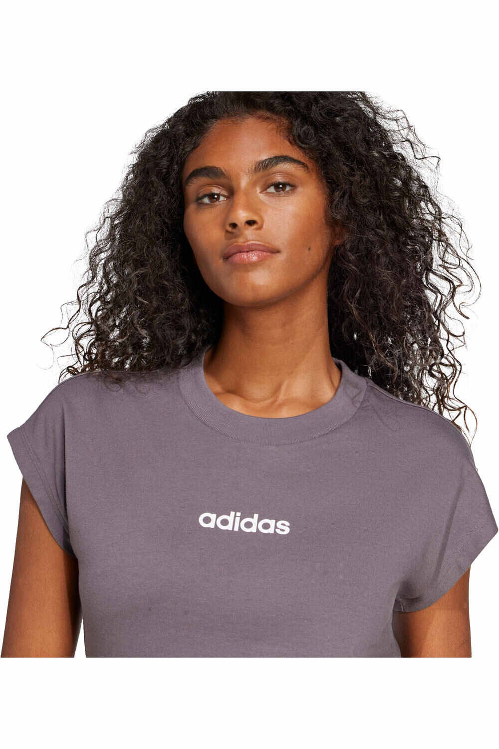 adidas camiseta manga corta mujer ESSENTIALS LINEAR COTTON 03