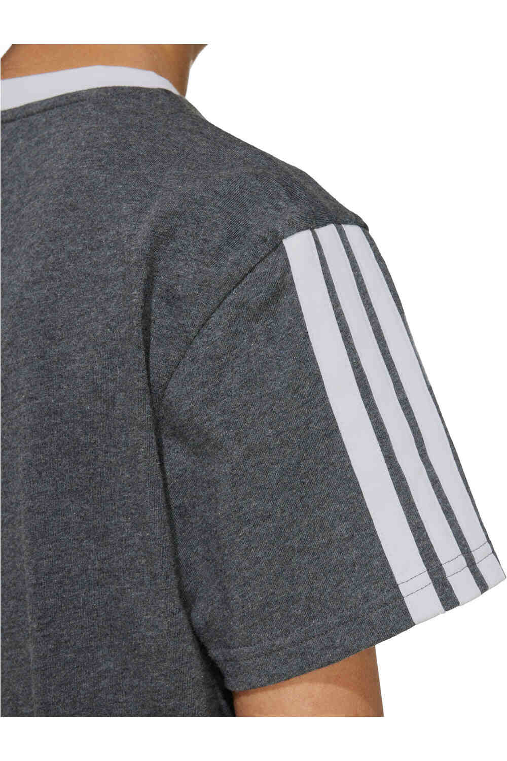 adidas camiseta manga corta mujer ESSENTIALS LOOSE 3 BANDAS 04