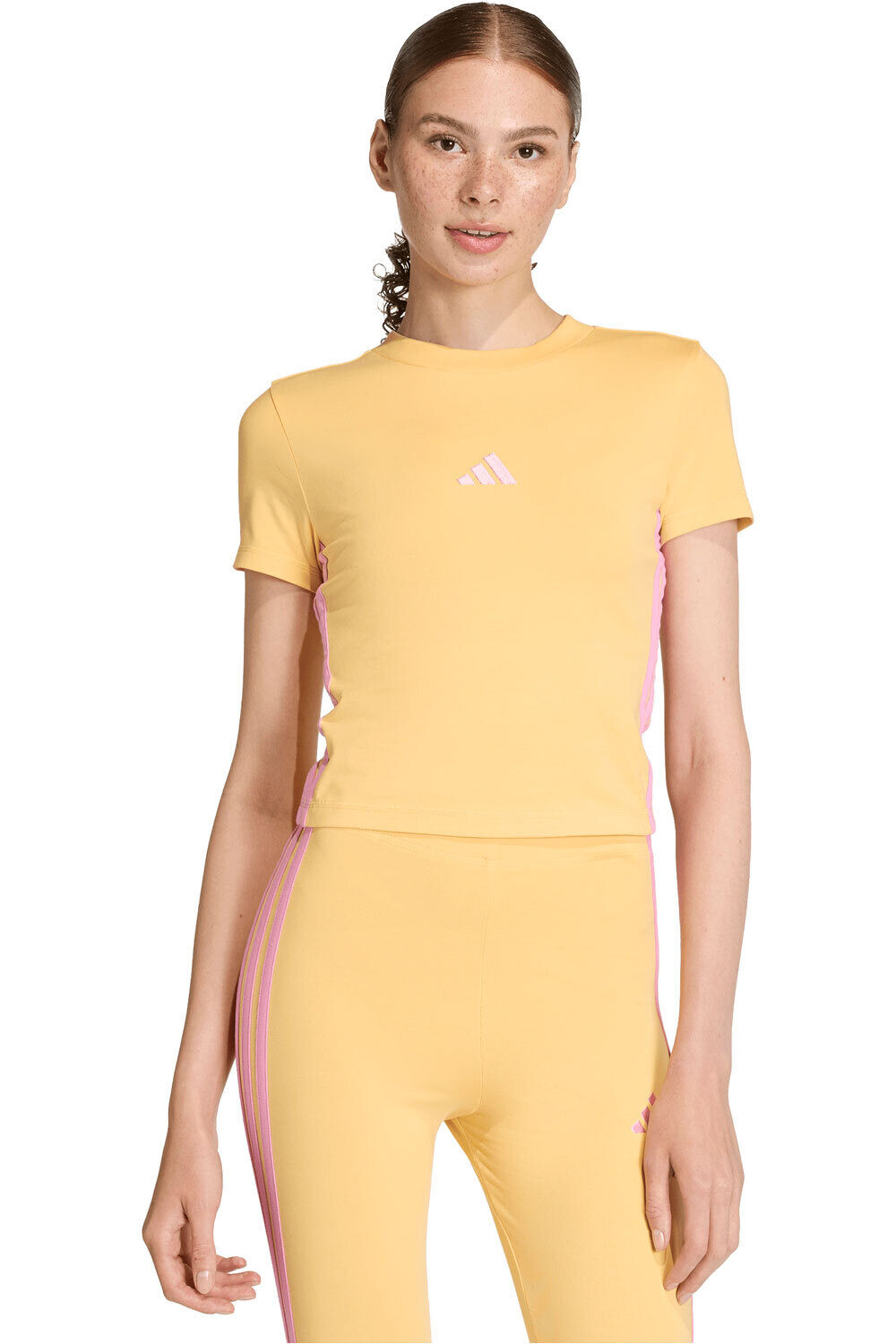 adidas camiseta manga corta mujer ESSENTIALS vista frontal