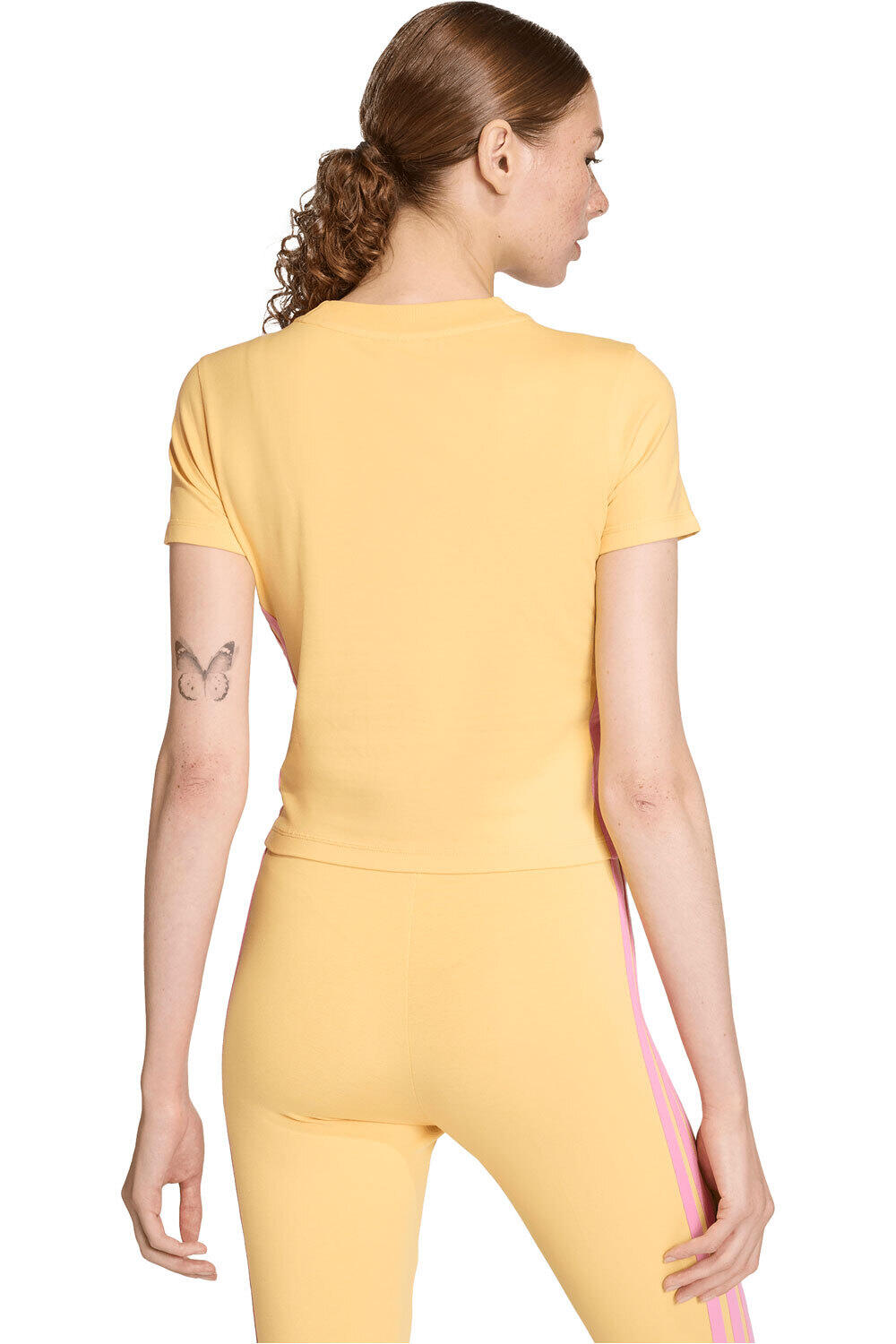 adidas camiseta manga corta mujer ESSENTIALS vista trasera