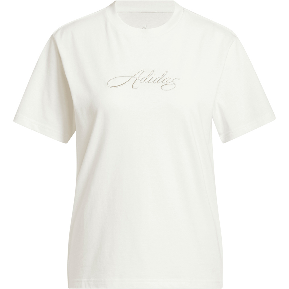 adidas camiseta manga corta mujer ESTAMPADA CURSIVE WORDMARK 04