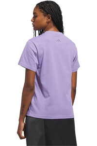 adidas camiseta manga corta mujer ESTAMPADA CURSIVE WORDMARK vista trasera