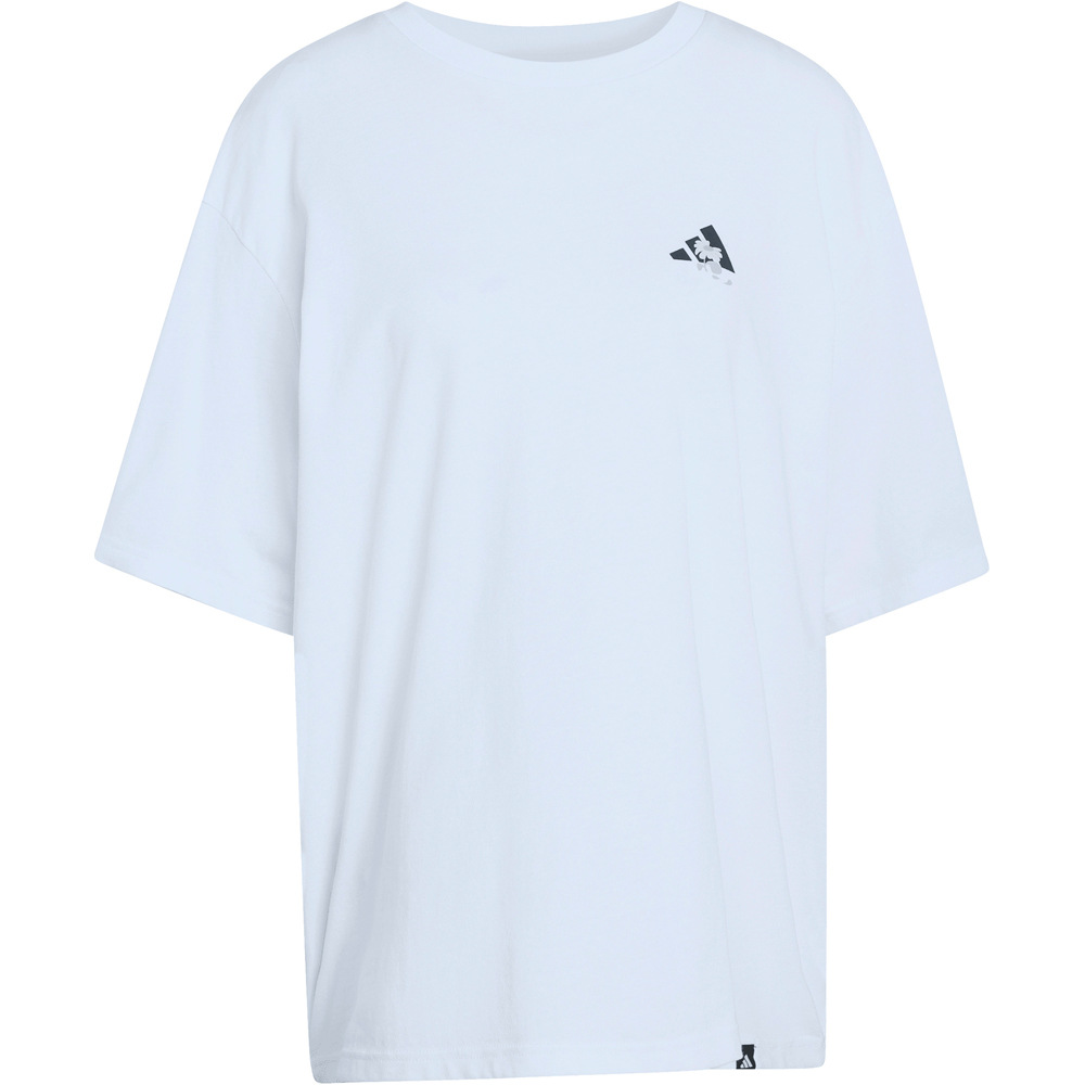 adidas camiseta manga corta mujer ESTAMPADA HOLGADA SOFT SIDE 04