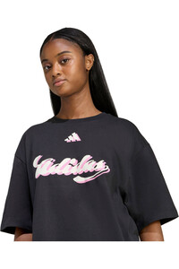 adidas camiseta manga corta mujer ESTAMPADA HOUSE OF TIRO vista detalle