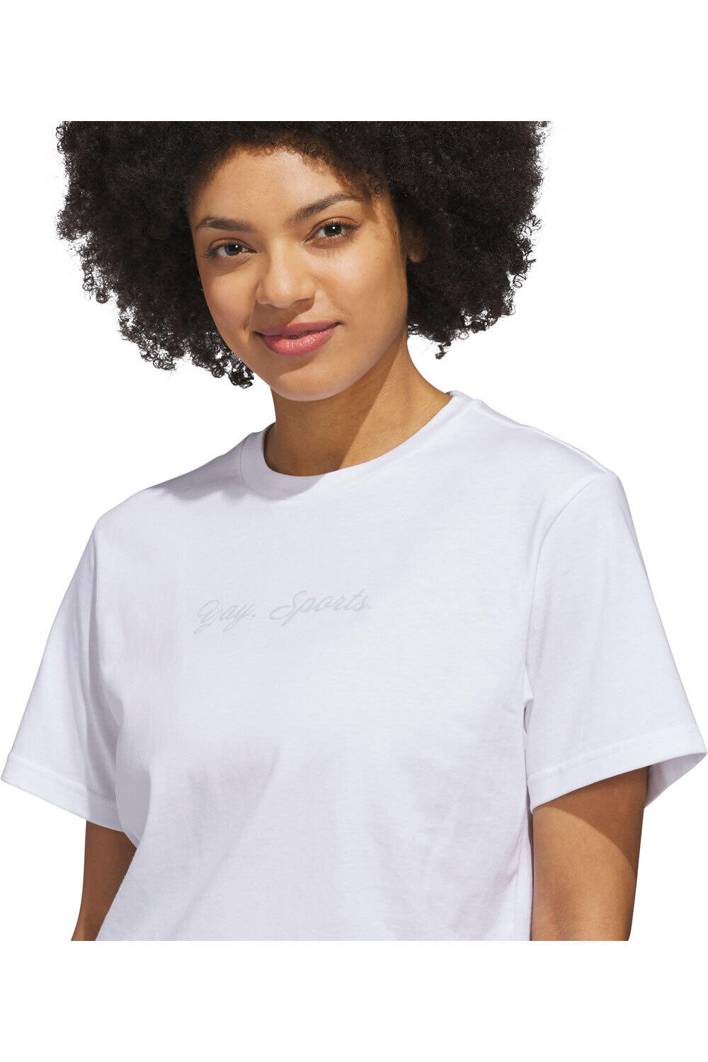adidas camiseta manga corta mujer ESTAMPADA YAY SPORTS vista detalle